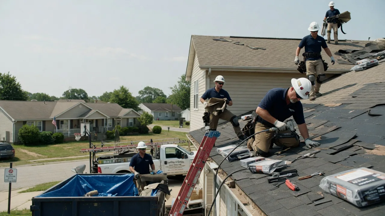 Roof Replacement in Coulterville, IL near me